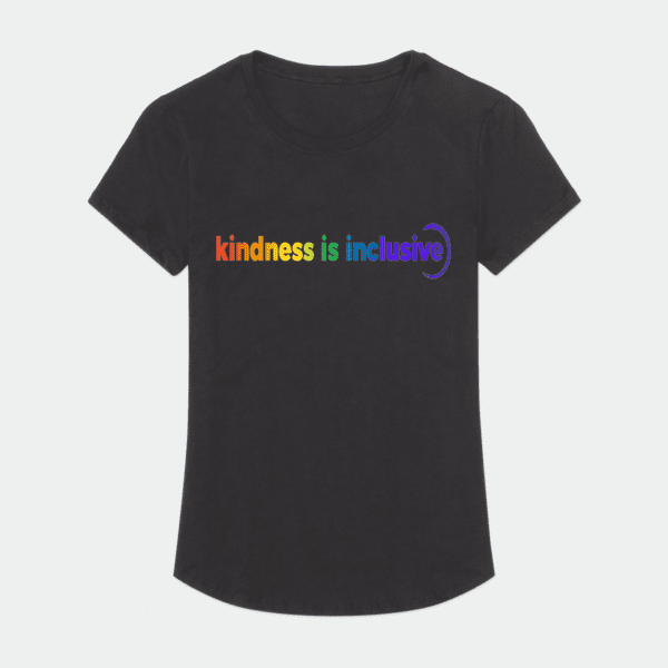 W Kindness is Inclusive  Womens Premium Tee - Image 3